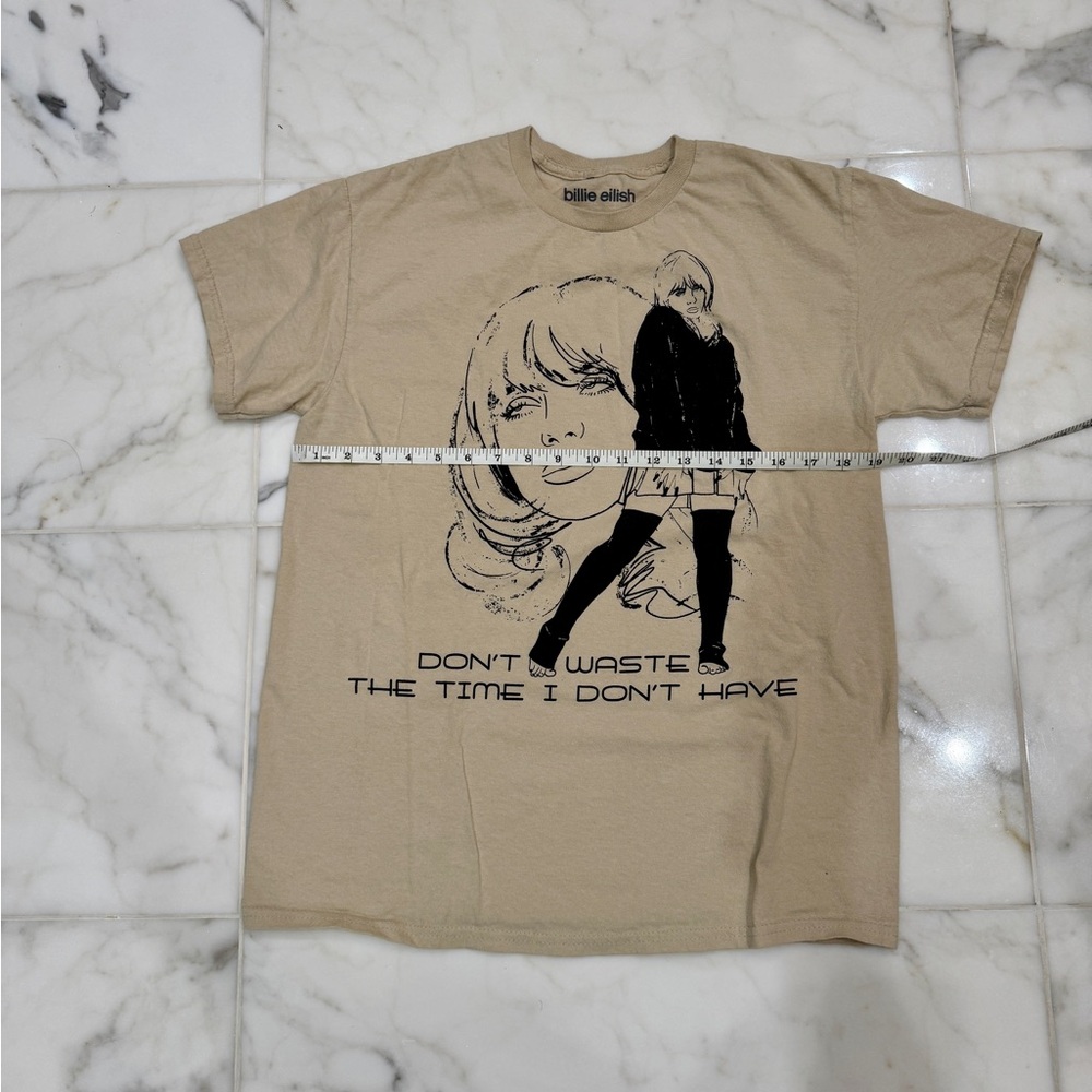 Billie Eilish - Don't Waste The Time I Don't Have - T shirt 
Size Large
